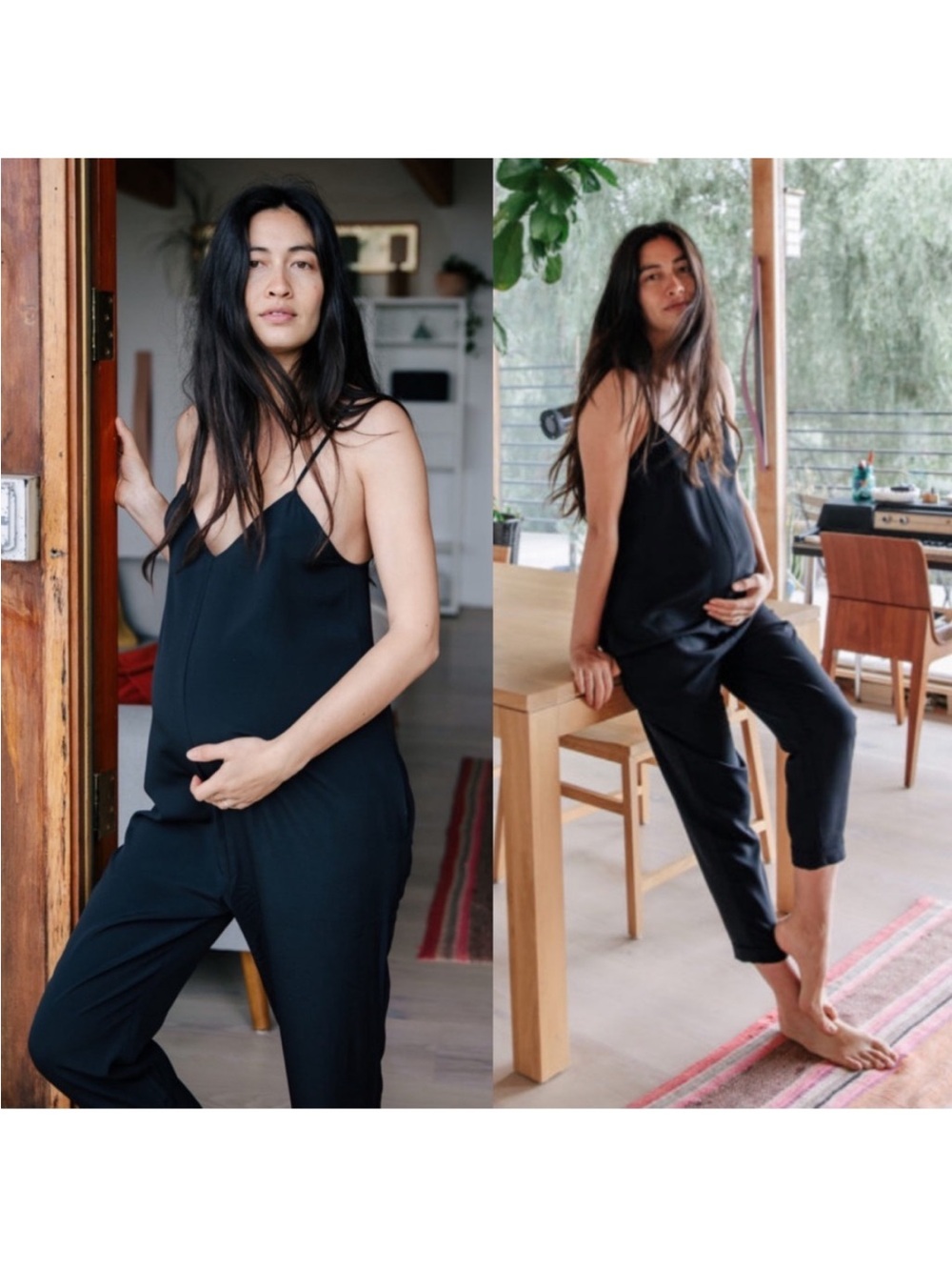 Hatch Maternity Georgie Black One Piece Jumper Size 0-2